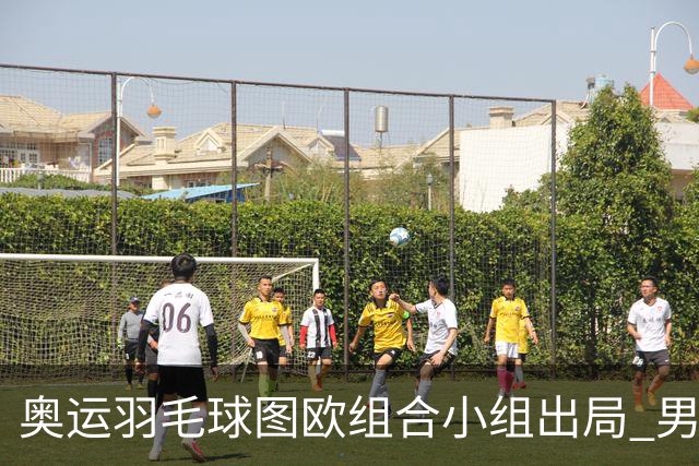奥运羽毛球图欧组合小组出局 男双8强对阵出炉